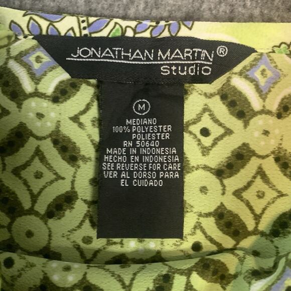 Vintage Jonathan Martin Skirt Medium Wrap 90s Y2K Retro Maximalism M - Picture 3 of 6
